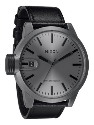 Nixon The Chronicle Watch Matte Black/Matte Gunmetal