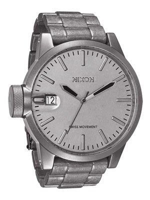 Nixon The Chronicle SS Watch All Raw Steel