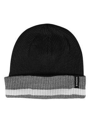 Nixon Company Beanie Black/Charcoal