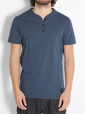 Nixon Contract Henley Navy LG