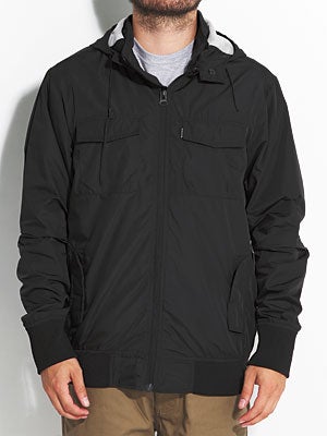 Nixon Captain Nylon Jacket Black MD