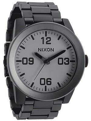 Nixon The Corporal SS Watch  Matte Black/Matte Gunmetal