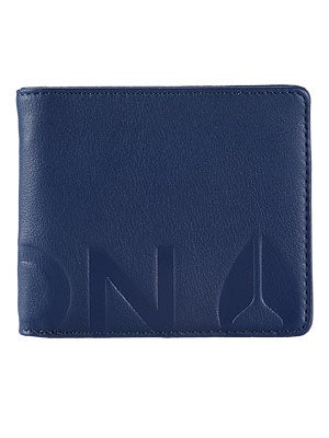 Nixon Fuller Bi-Fold Leather Wallet Royal Blue