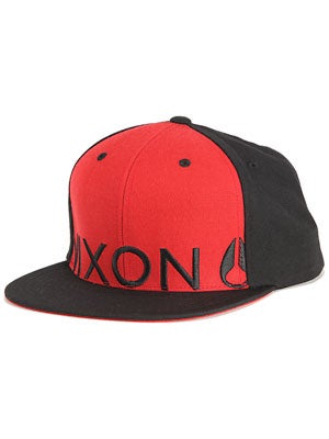 Nixon Ira Snapback Hat Black Adj.