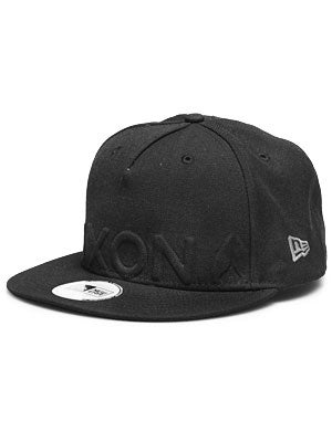 Nixon License New Era Hat Black 7 1/8