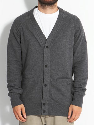 Nixon Norman Cardigan Dark Heather SM