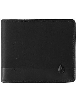 Nixon Phase Five Bi-Fold Wallet Black Nylon