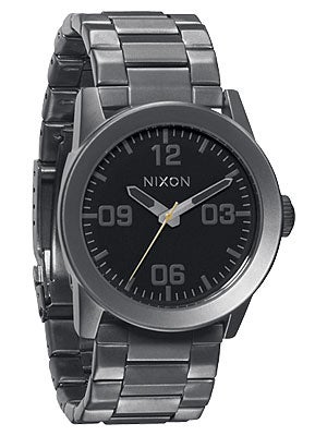 Nixon The Private SS Watch  All Gunmetal/Black