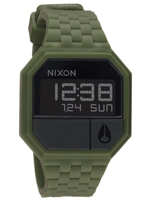 Nixon The Rubber Re-Run Watch Matte Black/Surplus