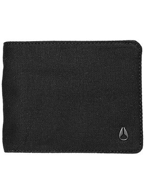 Nixon Sepang Bi-Fold Wallet Black Wax