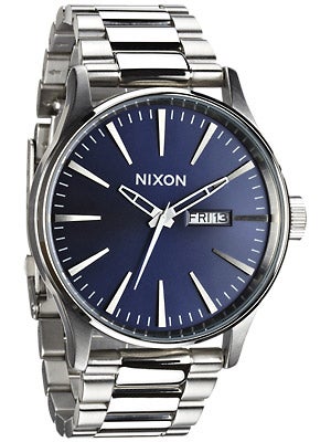 Nixon The Sentry SS Watch Blue Sunray