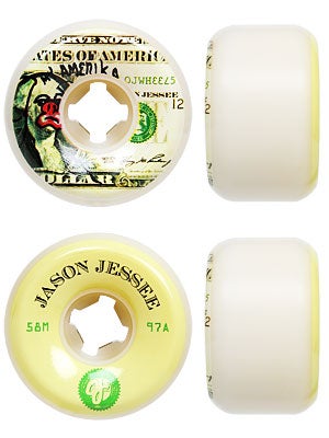 OJ Jessee Pro Amerika 97a Wheels 58mm