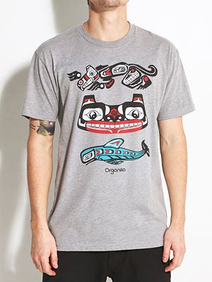 Organika Plateau Tee Athletic Heather SM