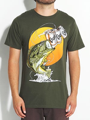 Omit Bass Tee Olive MD