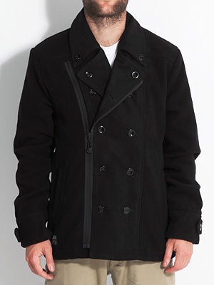 Omit Sleager Peacoat Jacket Black MD