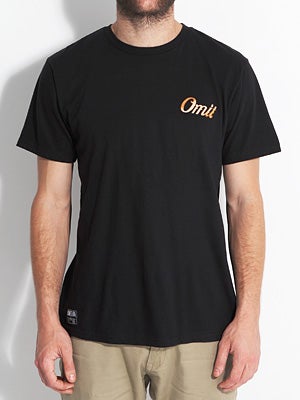 Omit Steam Tee Black MD
