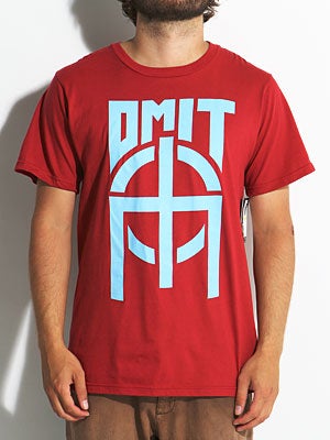 Omit The Basic Tee Maroon/Philly XXL