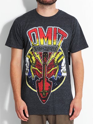 Omit Triumphant Splendor Tee Black Heather MD