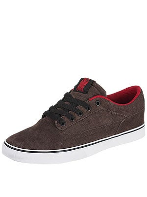Osiris Caswell VLC Shoes Brown/Red/Black