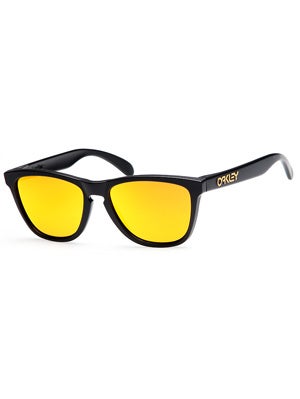 Oakley Frogskins Matte Black w/Fire Iridium Lens