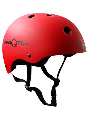Protec Classic Helmet Matte Red LG