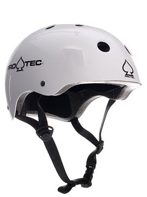 Protec The Classic Helmet White SM