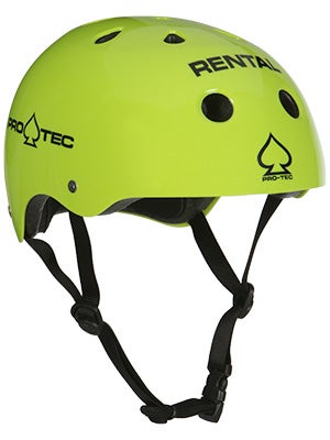 Protec The Classic Skateboard Helmet Gloss Rental Ylw