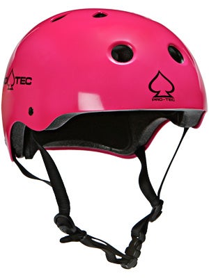 The Classic Skateboard Helmet Gloss Punk Pink XS