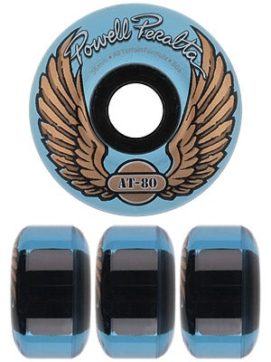 Blue AT Cored Wheels 56mm 80a