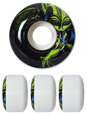 Powell Black Light Caballero Wheels 52mm