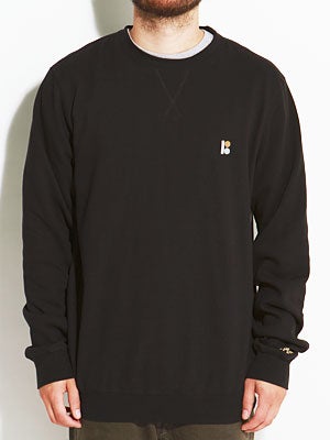 Plan B Division Crew Sweatshirt Black SM