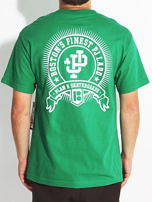 Plan B Ladd Boston Tee Kelly Green SM
