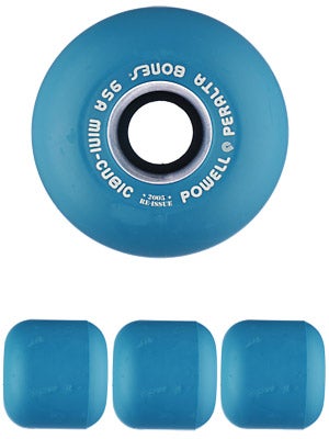 Powell Mini-Cubic Blue Wheels