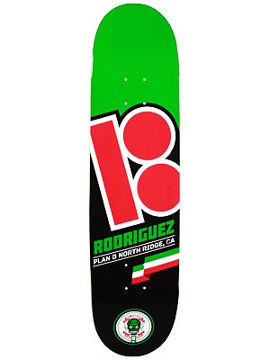 Plan B Rodriguez Flags Deck  8.125 x 32.35