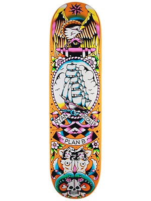 Plan B Sheckler Color Flash Deck  8.25 x 31.75