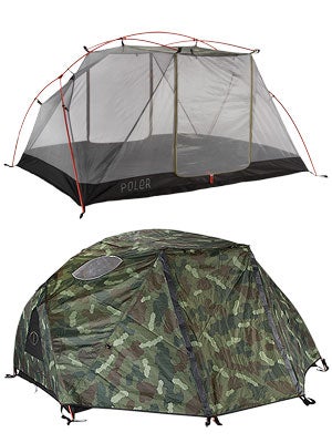 Poler Two Man Tent  Furry Green Camo