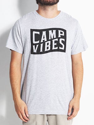 Poler Camp Vibes Tee Deep Heather LG