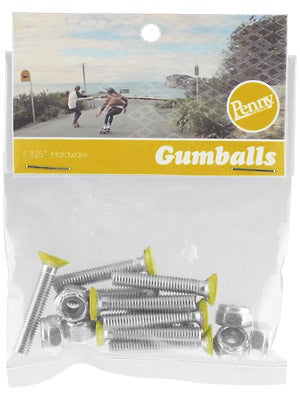 Penny Gumball Deck Bolts Yellow