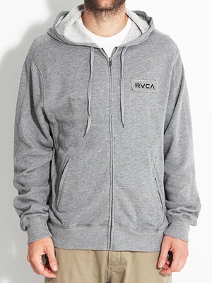 RVCA Ace Hoodzip Heather Grey LG