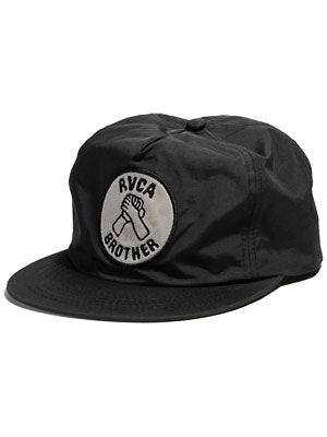 RVCA Brother Nylon Hat Black Adj.