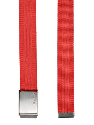 RVCA Bray Belt Red Adj.