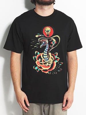 RVCA Bright Idea Tee Black LG