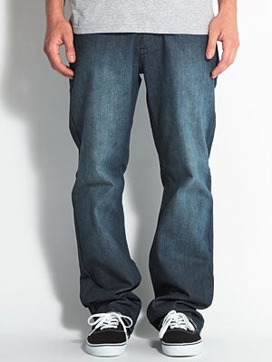 RVCA Chev Extra Stretch Denim Rough Blue 28
