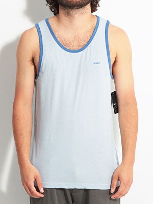 RVCA Chandler Knit Tank Blue SM