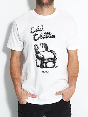 RVCA Cold Chillin Tee White MD