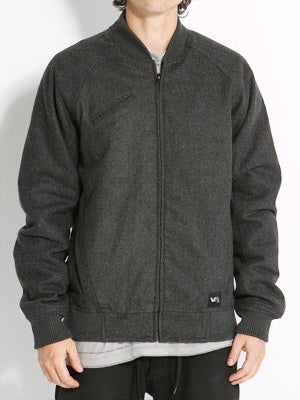 RVCA Chaunsey II Bomber Jacket Charcoal SM