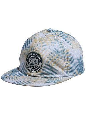 RVCA Dustbowl Snapback Hat White/VWT Adj.
