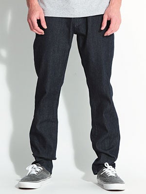 RVCA Daggers Denim Raw Blue 28