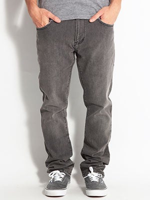 RVCA Daggers Denim Jeans Gray Wolf 24