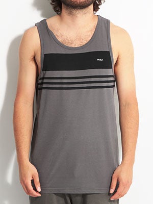 RVCA Diatomic Knit Tank Pavement XXL
